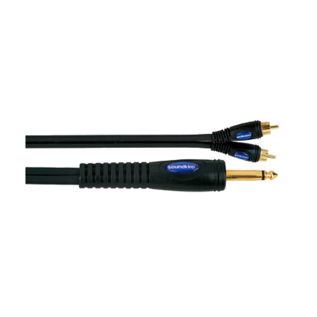 CABLE ADAPTADOR SOUNDKING B11375M 1X6,3M+2XRCA 5M CABLE ADAPTADOR SOUNDKING B11375M 1X6,3M+2XRCA 5M