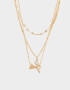 Collares Cortos De inicial Collar Corto De Inicial "p" - Dorado