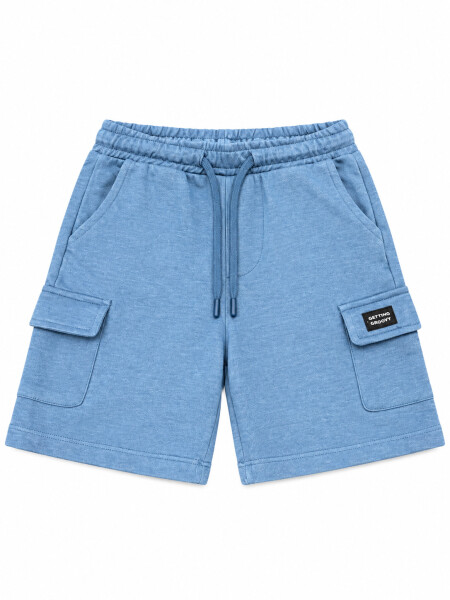 SHORT EBERET AZUL OSCURO