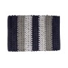 Alfombra De Baño Amalfi Antideslizante Estampada 40x60cm Azul