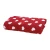 Toalla de Mano Estampada Prisma 100% Algodón 50 x 80 cm Rojo / Corazón Blanco