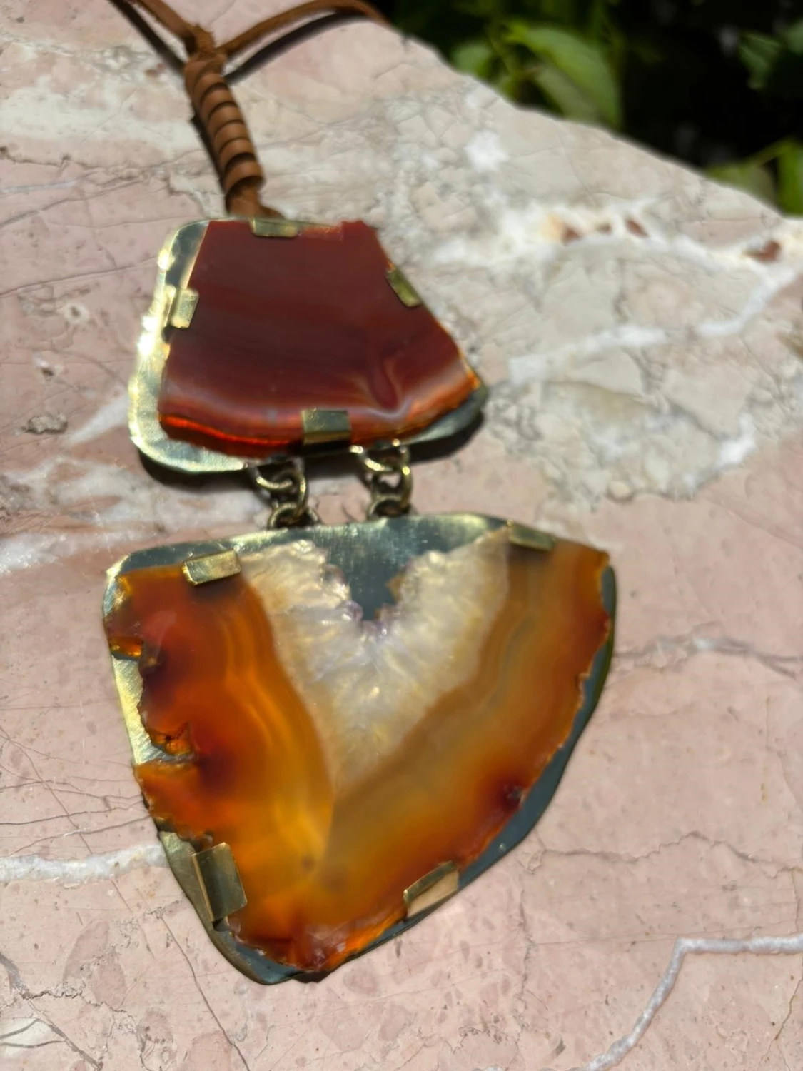 Cracked Necklace