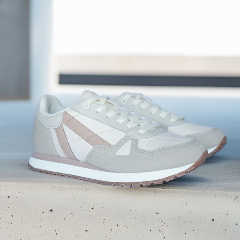 Zapato Dama Panama Jack BEIGE/GREY