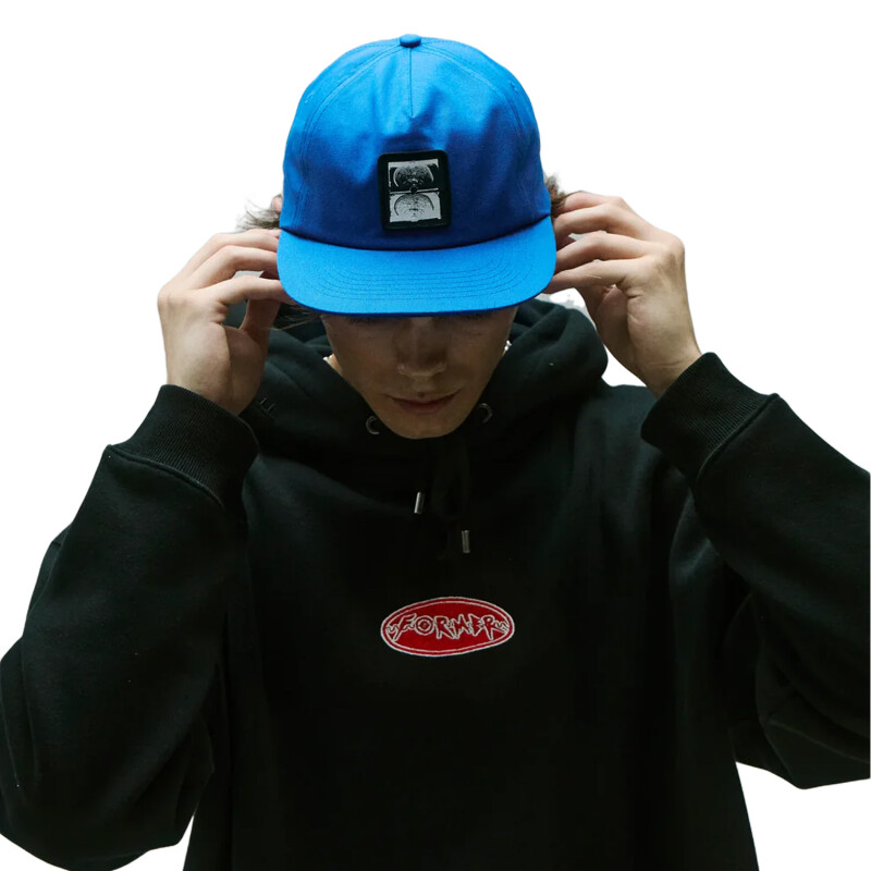 Gorro Former Crux Patch - Azul Gorro Former Crux Patch - Azul