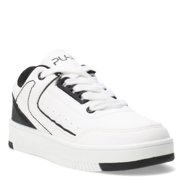 Championes Infantiles Push WUHU Blanco - Negro