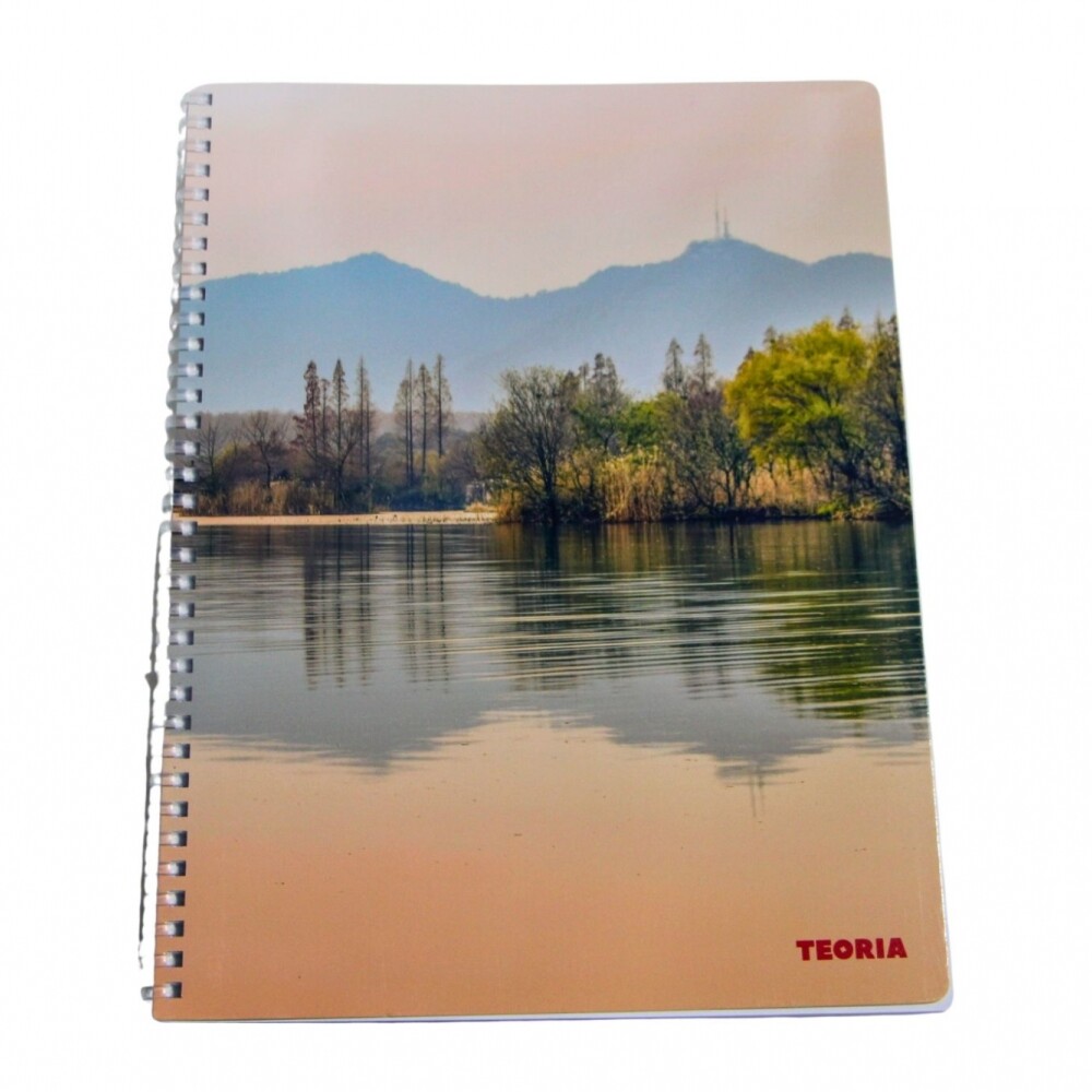 CUADERNOLA TEORIA SOFT 100 HOJAS BOSQUE Y RIO