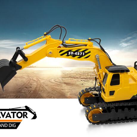 Pala Excavadora A Control Remoto Pala Excavadora A Control Remoto