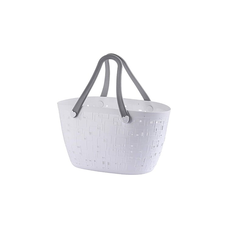 CESTO CANASTO TIPO BOLSA CON ASA 40X20X22CM CESTO CANASTO TIPO BOLSA CON ASA 40X20X22CM