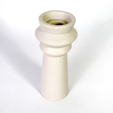 PORTA VELA CERAMICA 8X18.5CM Unica