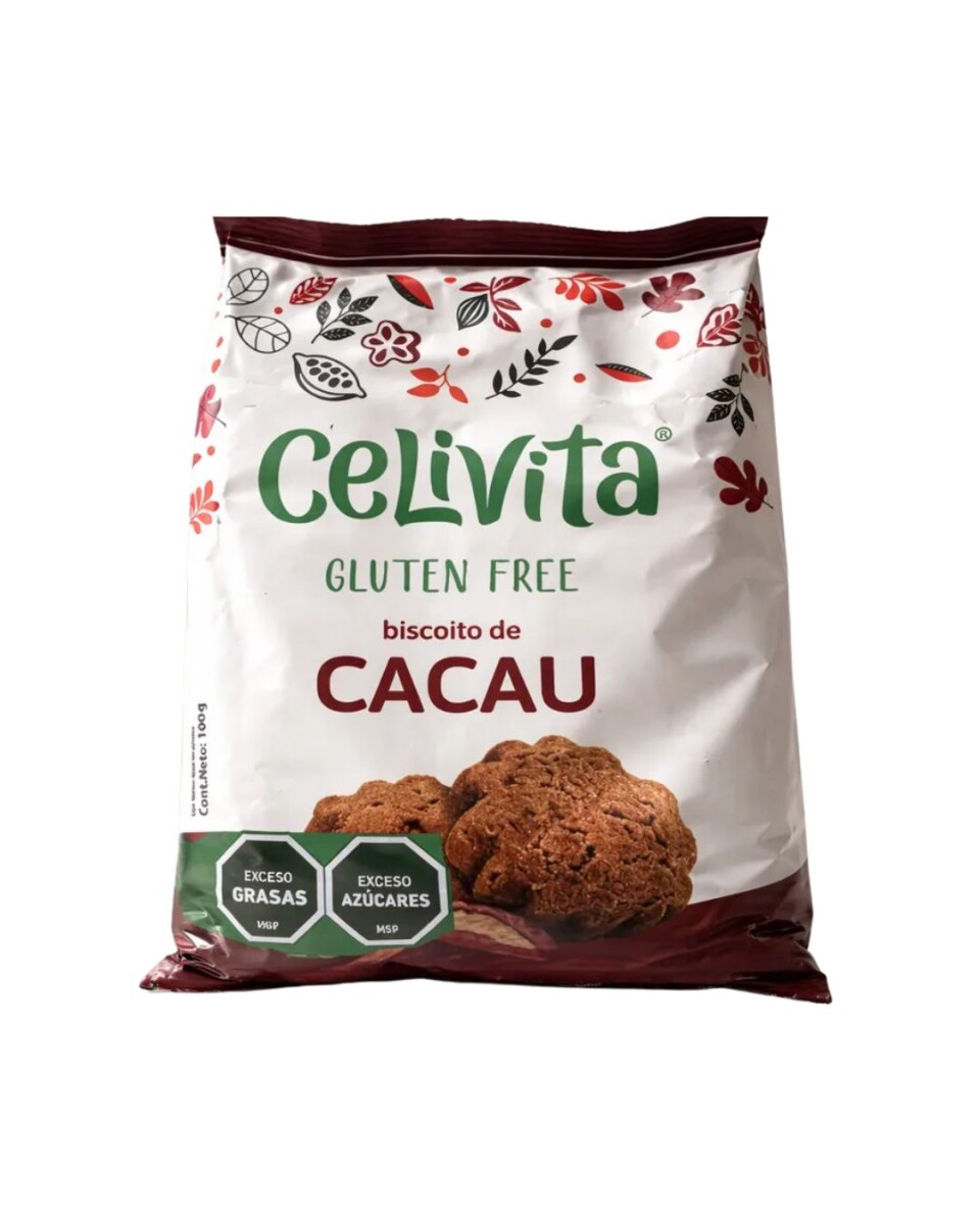 Galletas de Cacao Sin Gluten 100g Celivita 