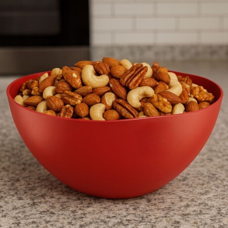 Bowl de plástico 3lts ROJO