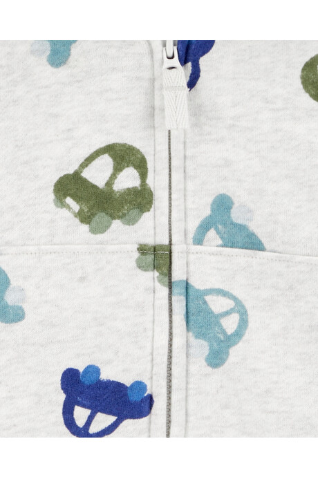 Campera de algodón, diseño autos Sin color