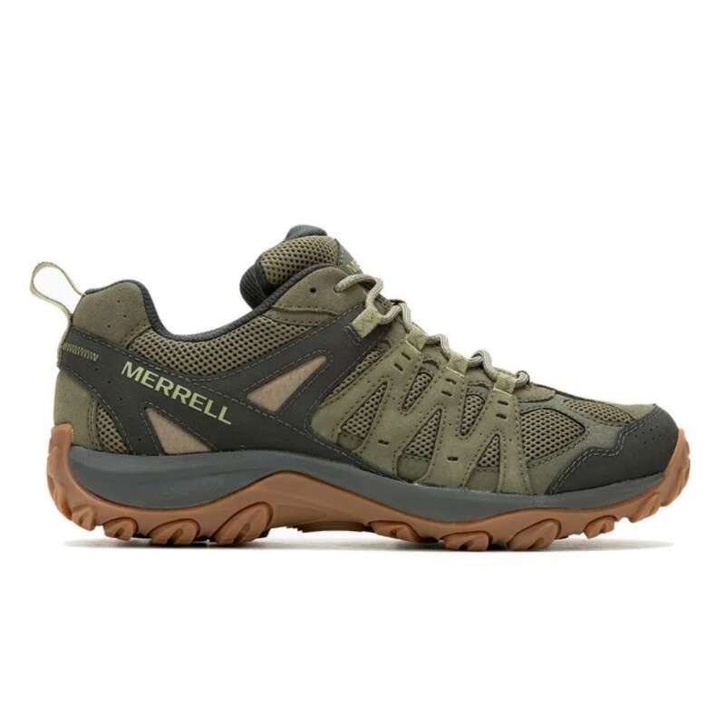 Champión Sneaker Hombre Merrell Accentor 3 – Rendimiento y Calidad Superior Oliva