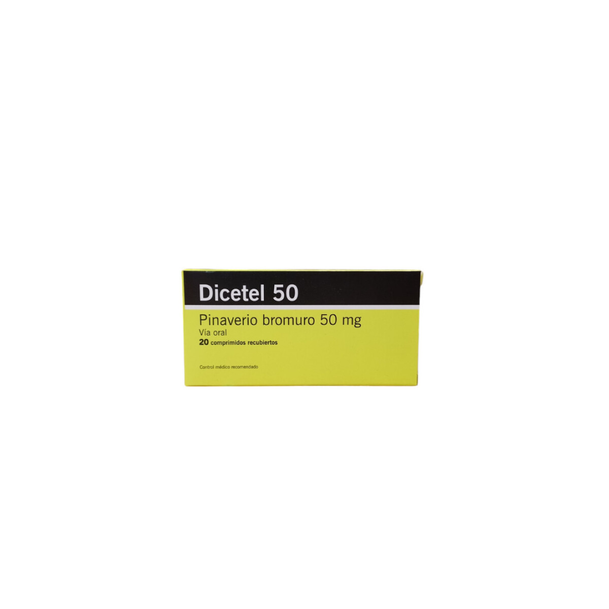 Antiespasmódico Dicetel 50 mg x 20 comprimidos 