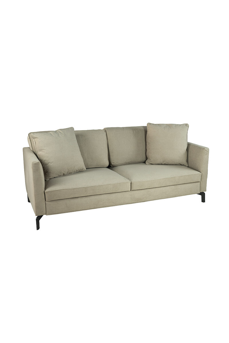 JOHNNY SOFA JOHNNY 200X90X92CM TELA BEIGE TAUPE