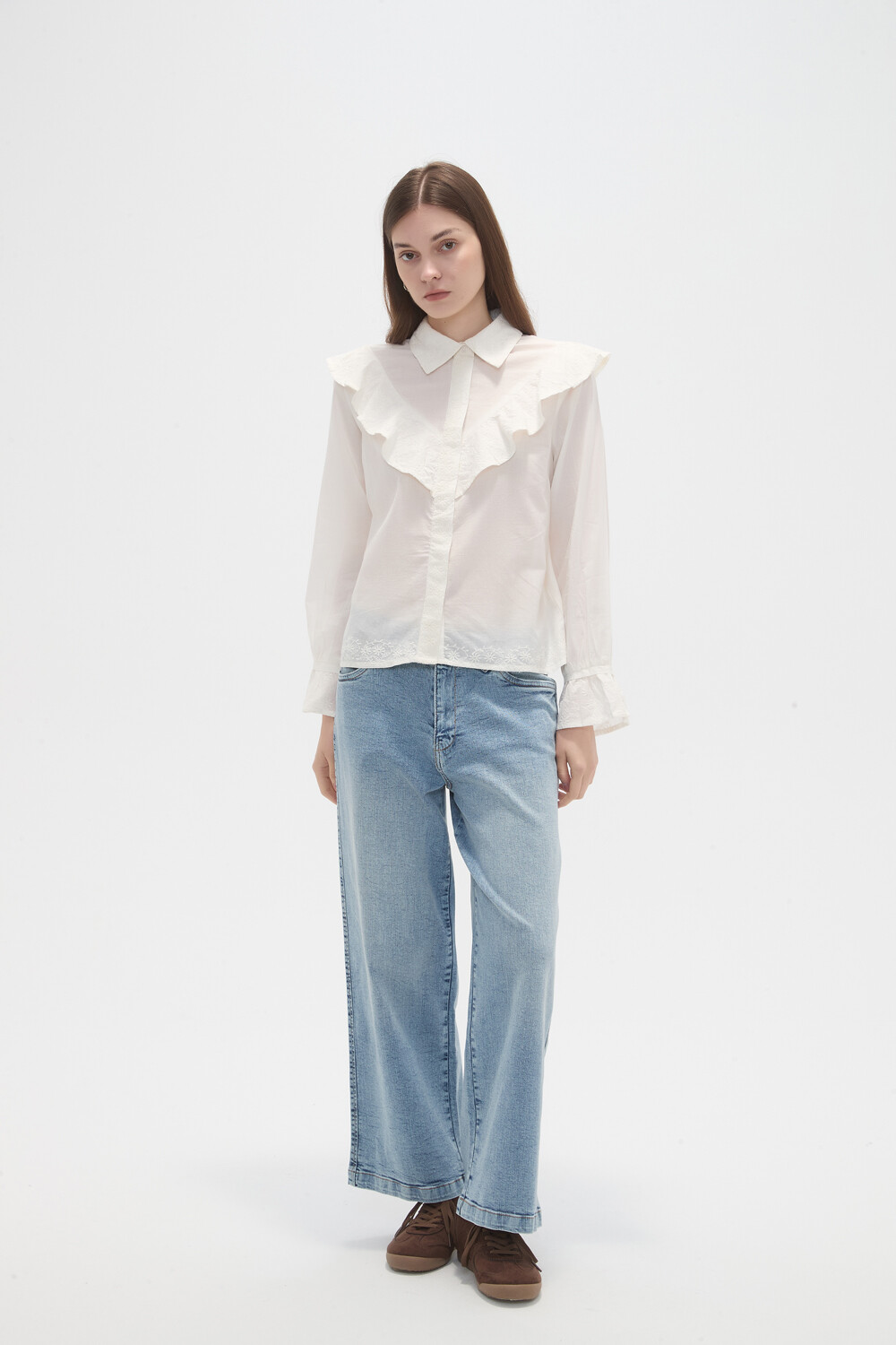 Camisa Hariet Marfil / Off White