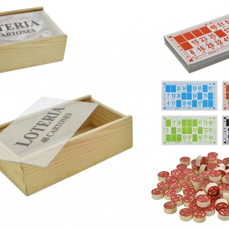LOTERIA CAJA DE MADERA LOTERIA CAJA DE MADERA