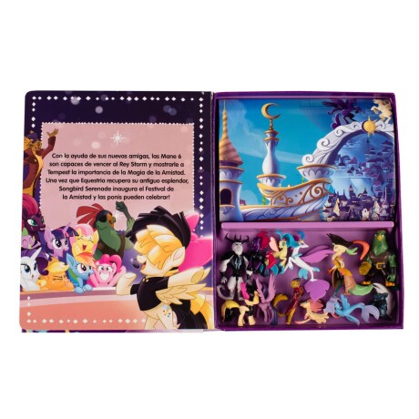 Divertilibro Little Pony Movie con 12 figuras 001