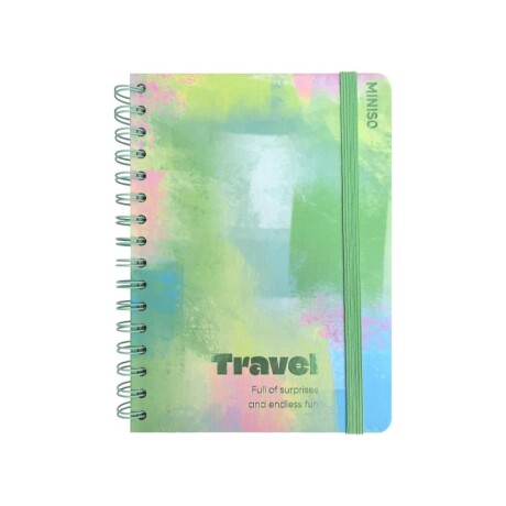 Cuaderno pastel A6 verde