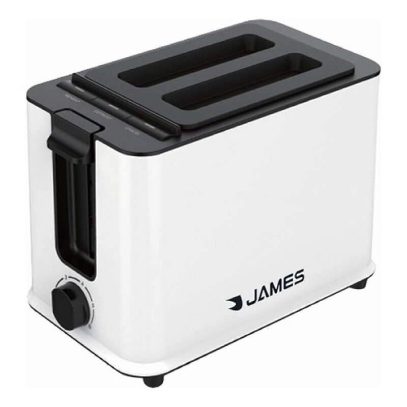 Tostadora James 2 Rebanadas 6 Niveles Gran Calidad Blanco