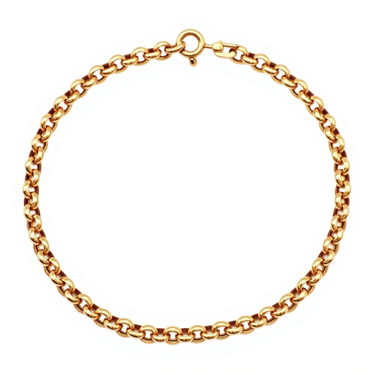Pulsera Rolo-Oro bajo-Sin Piedra-PU8026 - sinpiedra 