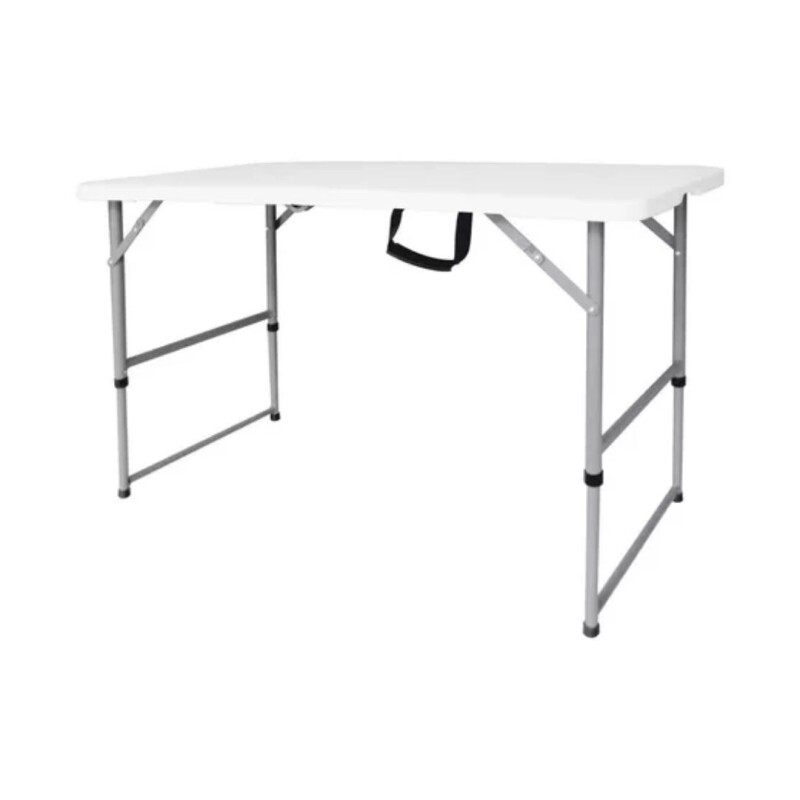 Mesa Plegable Tipo Maleta 120 Cm Color Blanco Mesa Plegable Tipo Maleta 120 Cm Color Blanco