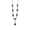 Conjunto gargantilla Ónix- Plata 925 - Piedra Ónix- CJ3060 Conpiedra