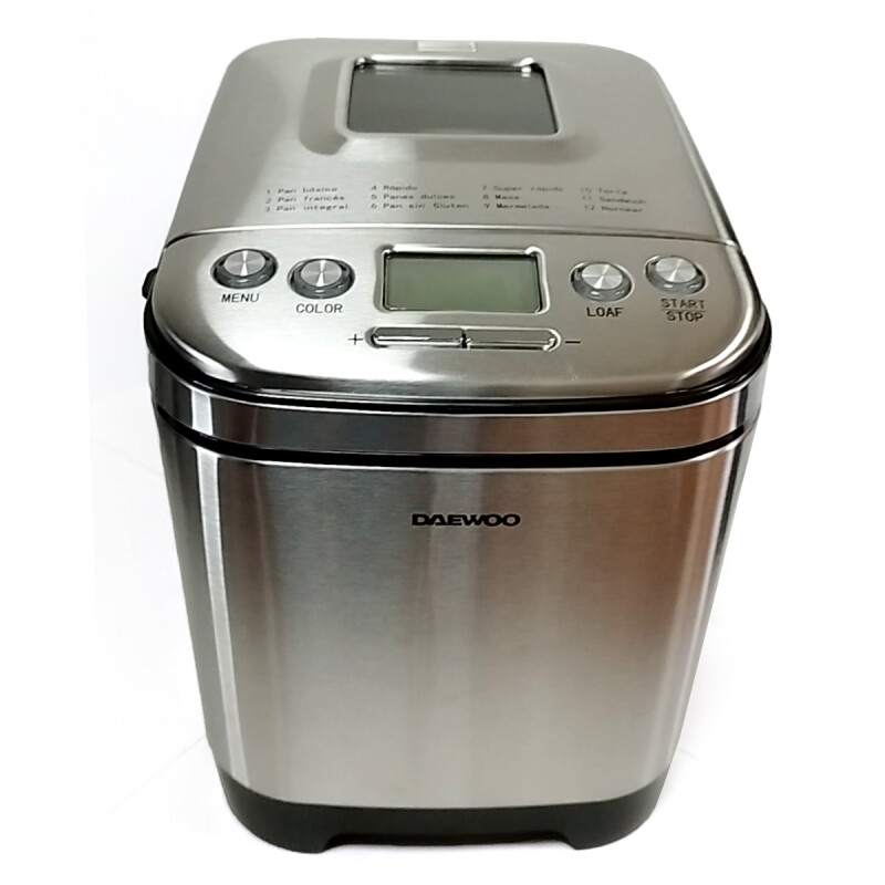 Horno de pan Daewoo | 12 programas de masas y mermeladas Horno de pan Daewoo | 12 programas de masas y mermeladas