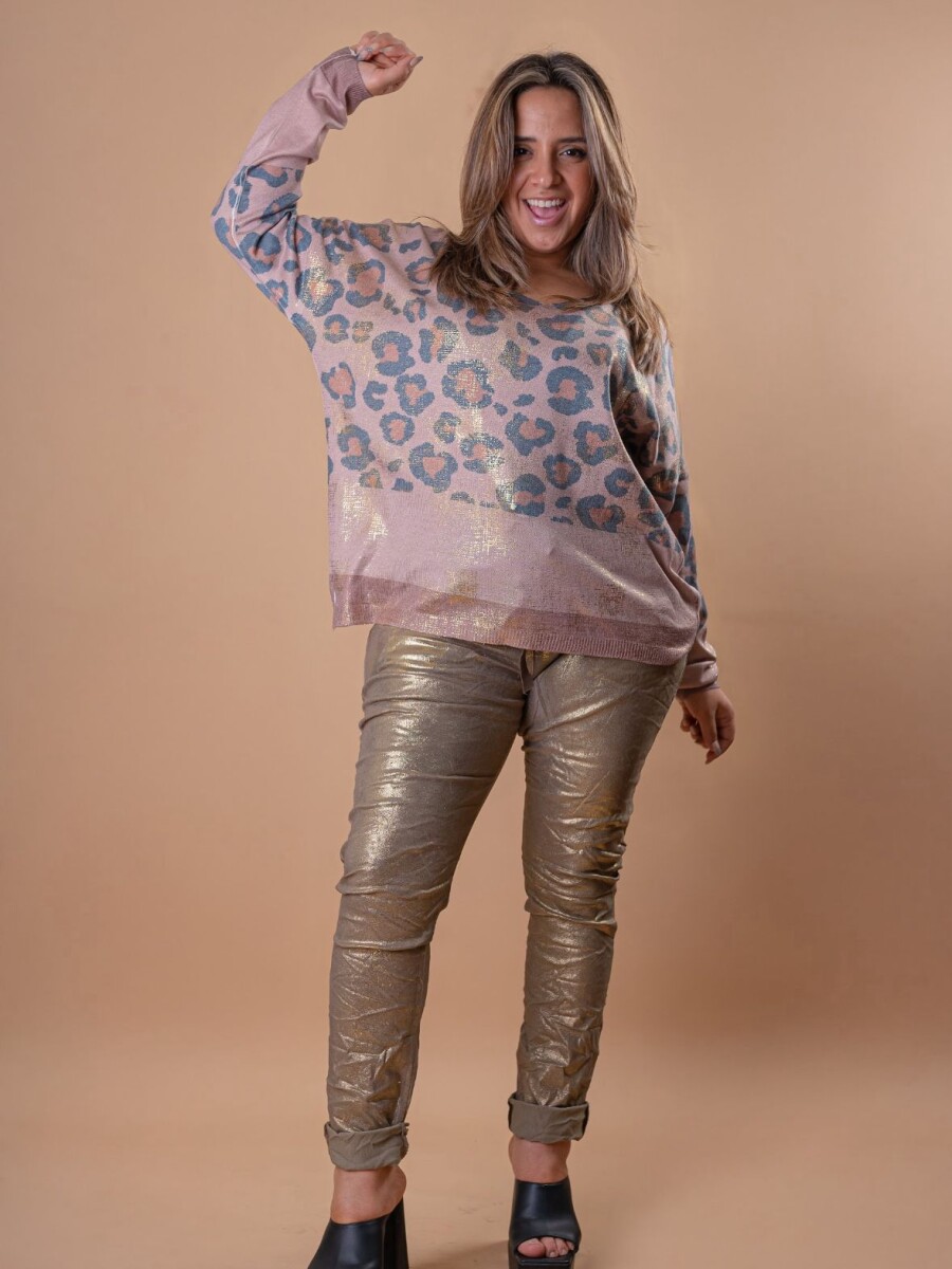 Buzo de hilo suavizado+ pantalón de lycra Buzo de hilo suavizado+ pantalón de lycra