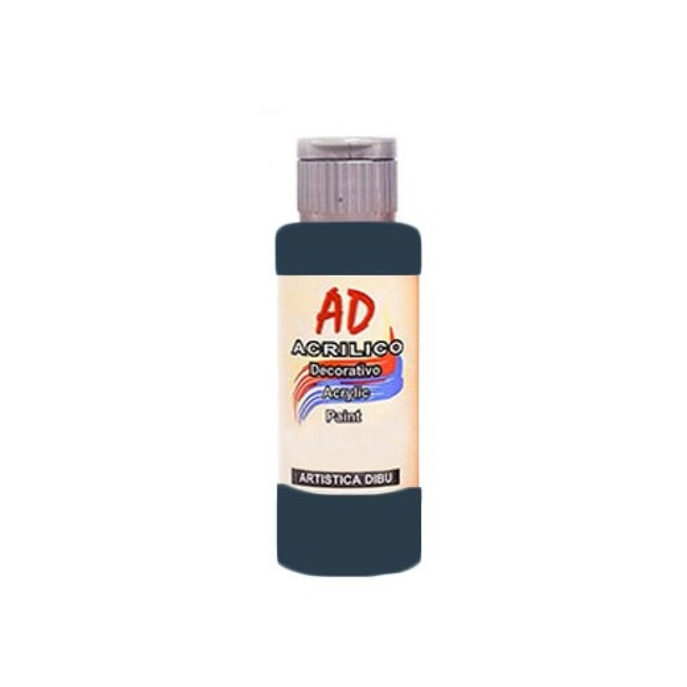 Acrílico Decorativo Ad 60 Ml Turquesa #Acrílico Decorativo Ad 60 Ml Turquesa