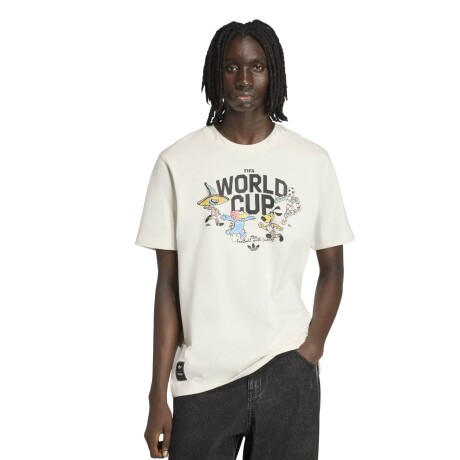 Remera Adidas de Hombre - Copa Mundial de la FIFA - ADKE2038 CLOUD WHITE