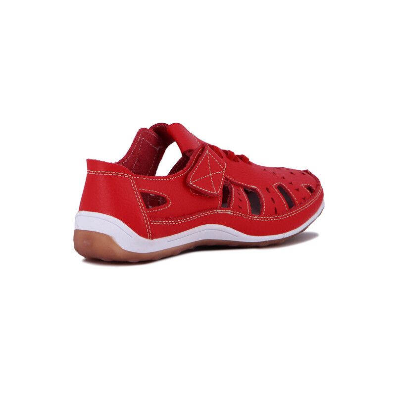 Wonder Guillermina Casual C/velcro Calada S/baja - Coral Coral