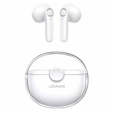 Auricular Inalambrico Usams Tws Bluetooth 5.1 Mini Calidad Color Variante Blanco