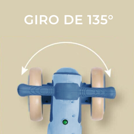 Triciclo Andador Buggy 1-3 años Con Música Y Luces Azul