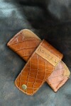 Estuche Lentes Crocco Camel