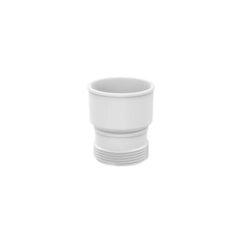 Adaptador de sifón blanco 1.1/2" x 50mm Adaptador De Sifón Blanco 1.1/2" X 50mm
