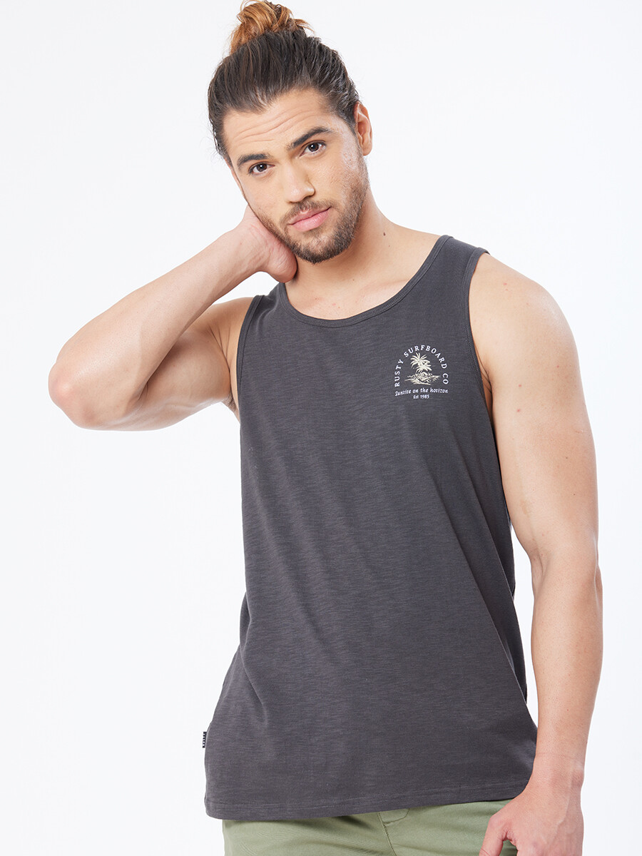 MUSCULOSA LINCE RUSTY - Gris Oscuro 