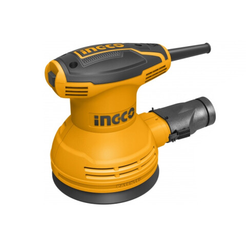 Lijadora roto orbital industrial 5" 320W + 5 lijas ING0425