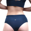 Culotte Etta – Bikini de tejido italiano con filtro UV+50 Azul
