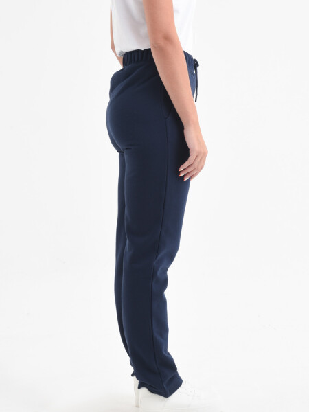 Pantalón deportivo recto Azul