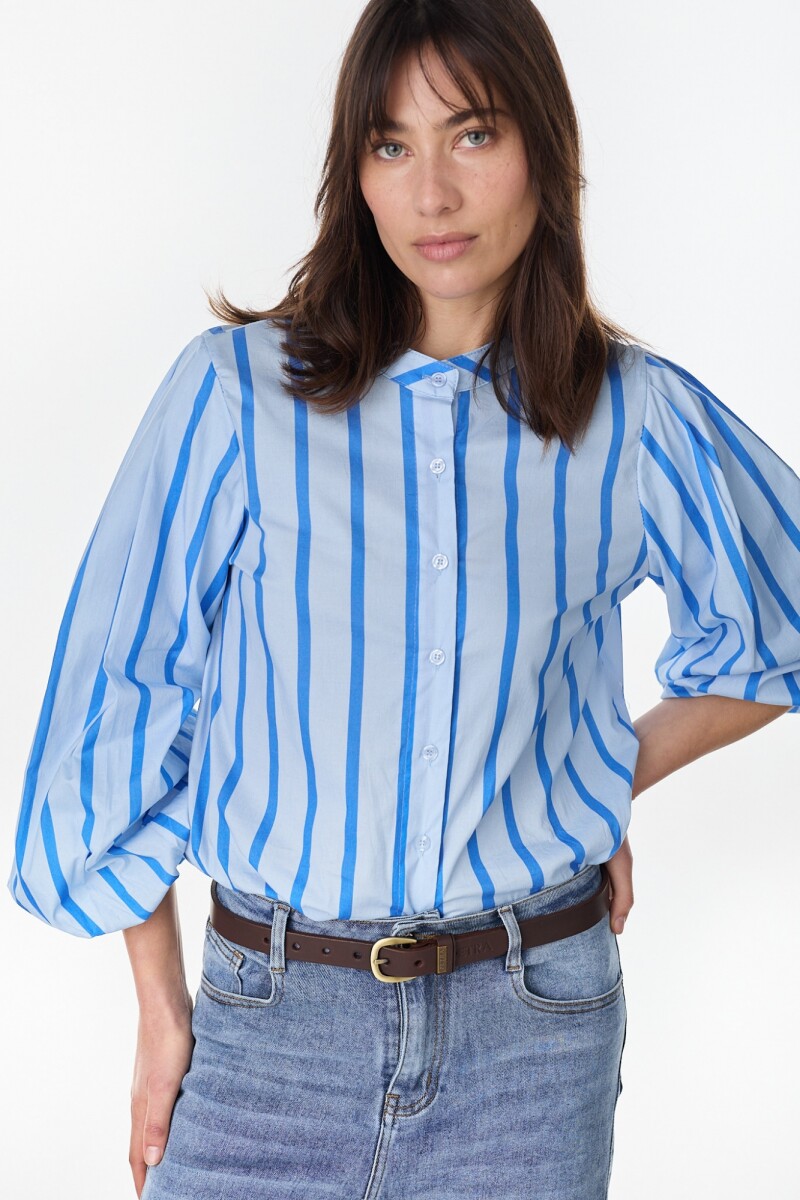 Camisa Eira Azul/Celeste