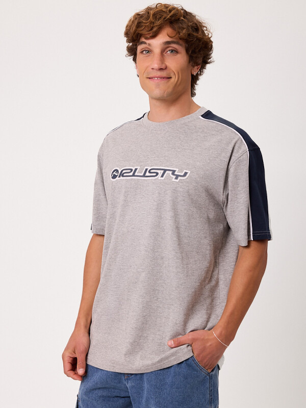 T-SHIRT ZOREN S27 RUSTY Gris Melange