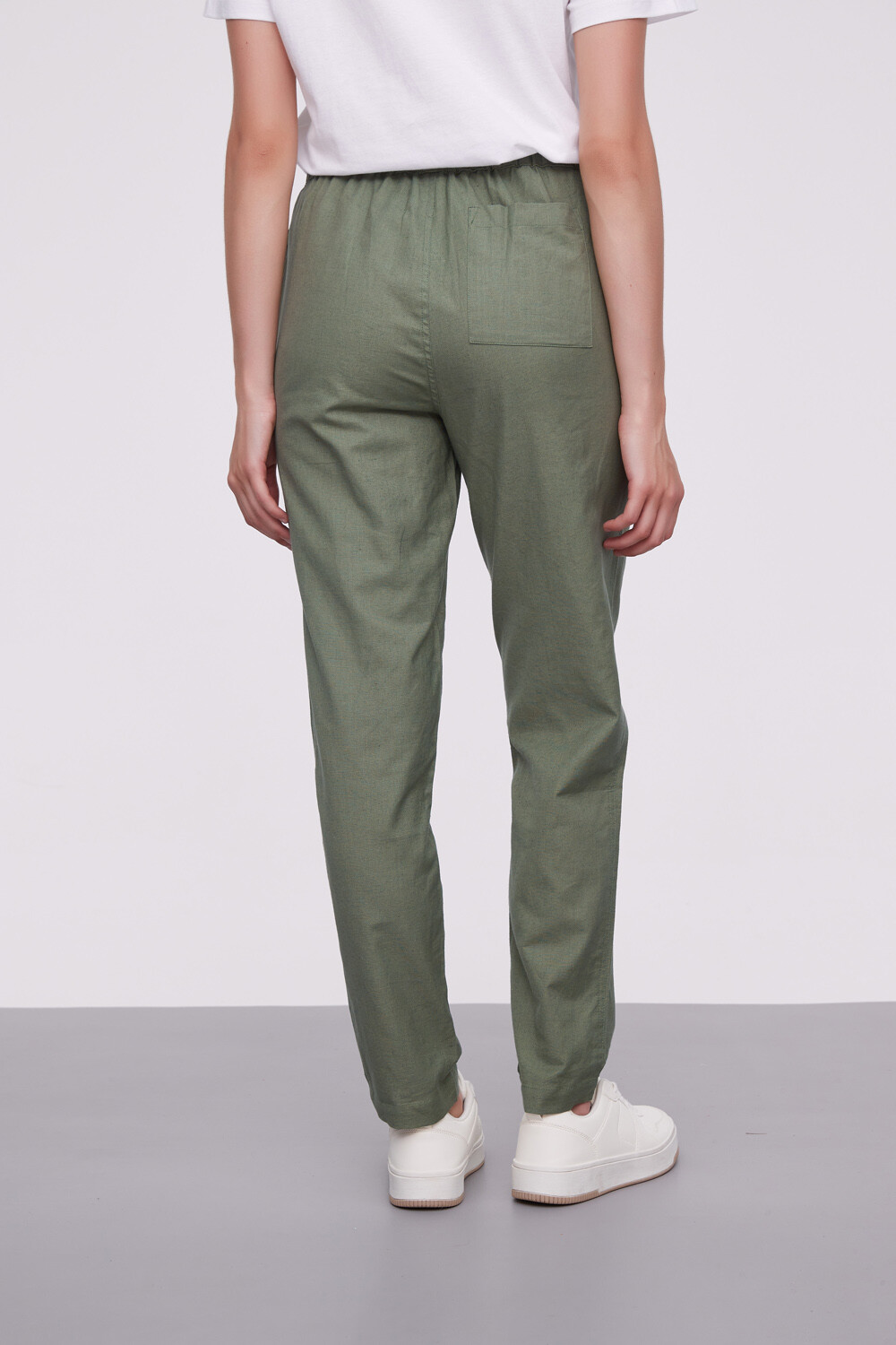 Pantalon Basilia Verde Seco