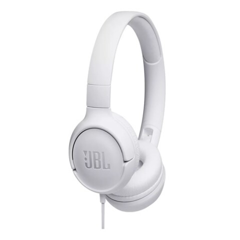 Auricular JBL Vincha T500 Wired On Ear White Auricular Jbl Vincha T500 Wired On Ear White