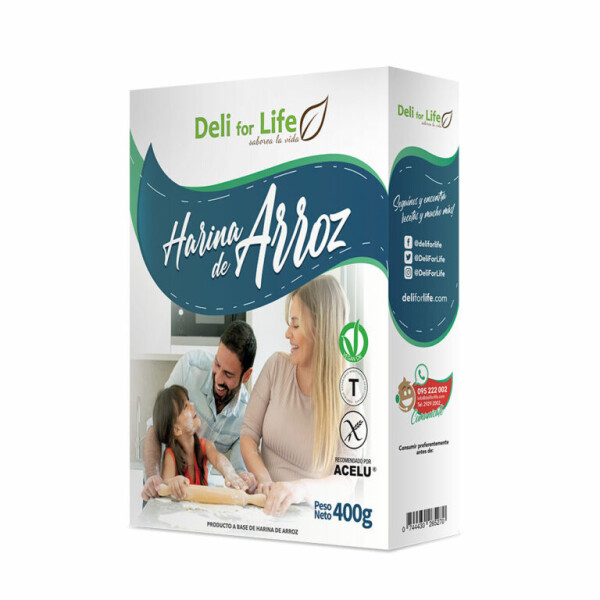 Harina de arroz 400g Harina de arroz 400g