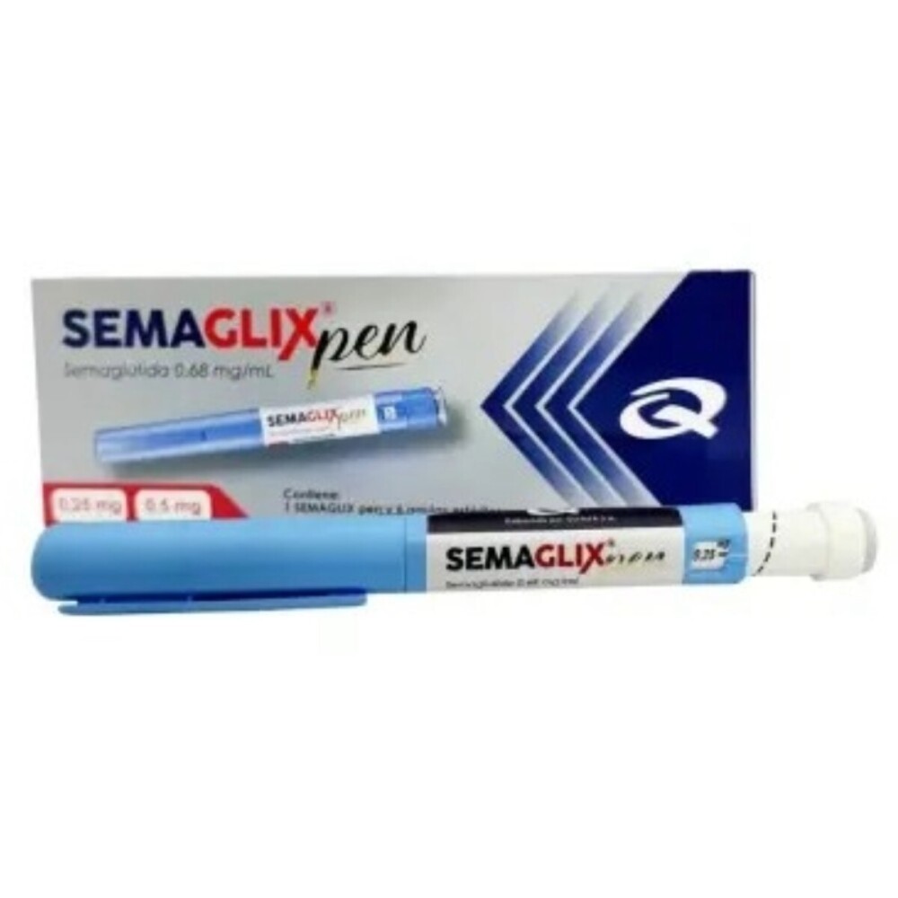 SEMAGLIX PEN 0,25/0,50 MG C/AUT INYE 3ML única