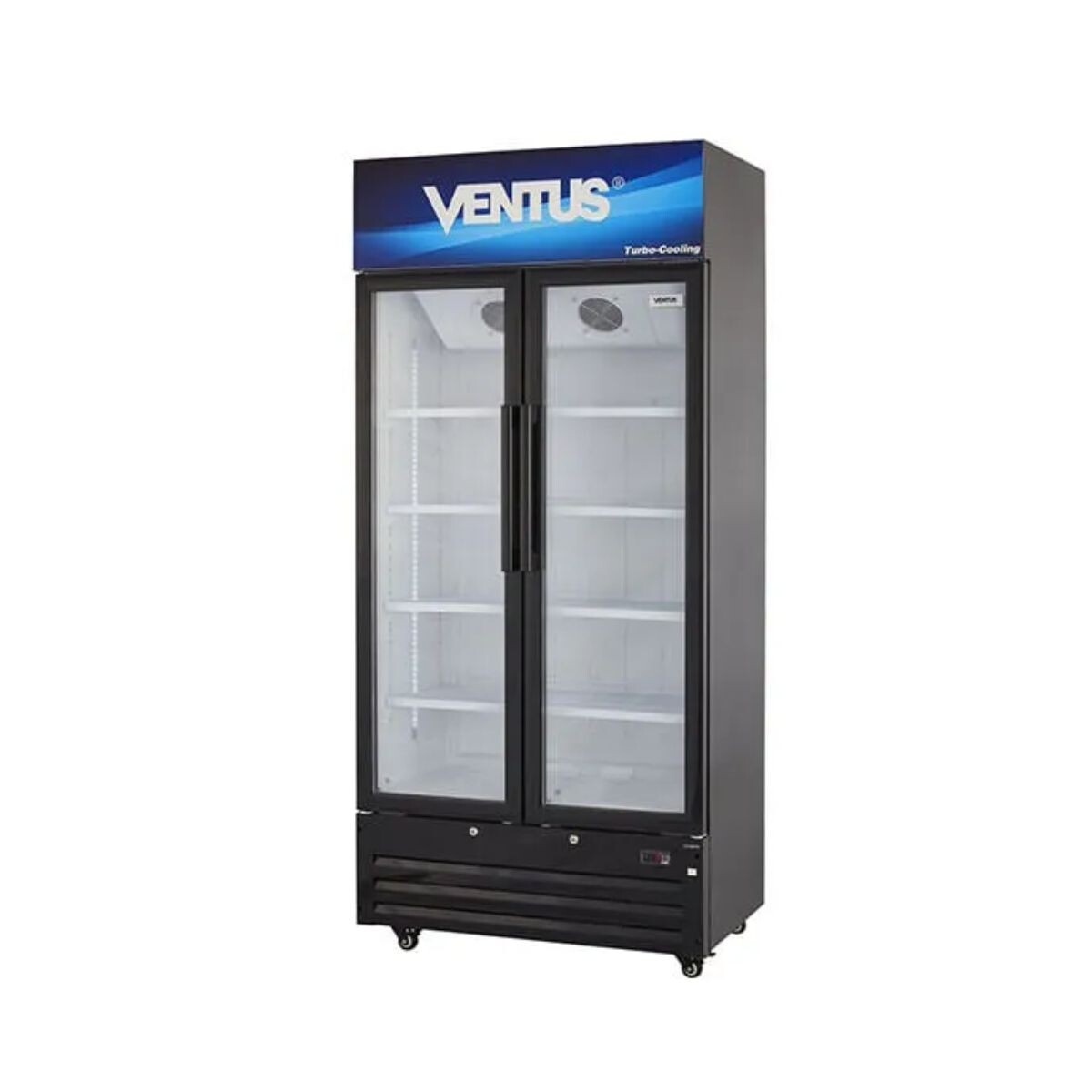 Heladera exhibidor vertical 2 puerta vidrio 550lts 