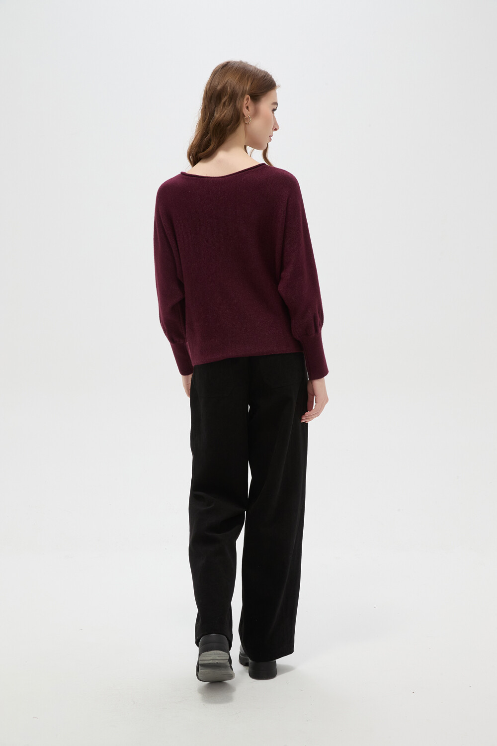 Sweater Aditia Cereza Oscuro