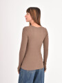 REMERA MELON MARRON