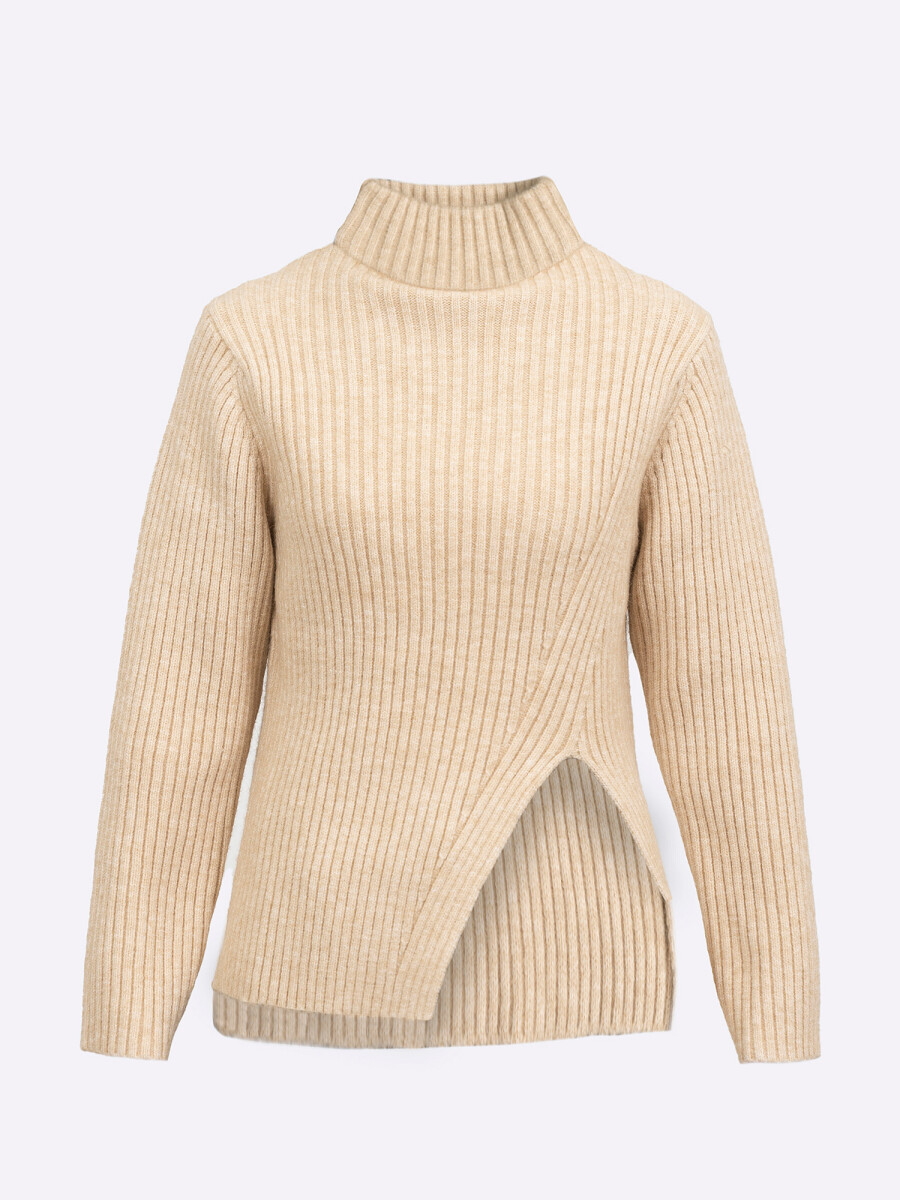 Sweater tejido - beige 